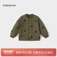 babylove嬰兒上衣春秋純棉男女寶寶外搭開衫休閑夾克外出百搭外套秋裝