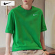 耐克（NIKE）T恤男 25夏季新款運(yùn)動(dòng)服裝跑步速干衣透氣休閑半袖冰絲男士短袖 315蘋果綠/曬圖退5 XL 【180】體重150~170斤左右