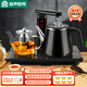 容聲（RONGSHENG）全自動上水電熱水壺茶臺燒水壺?zé)崴畨責(zé)魃纤璞P電茶壺茶具泡茶器全套燒水壺?zé)蟛枰惑w機 0.8L 大顯示屏+升級保溫壺