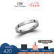 丹尼爾惠靈頓（DanielWellington）dw戒指女星辰水晶銀色戒指情侶時(shí)尚飾品求婚表白七夕情人節(jié)禮物 60號(hào) DW00400238