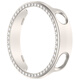 watchbond適用小米手表Watch S4保護(hù)殼女款41mm鏤空鑲鉆保護(hù)殼保護(hù)套智能運(yùn)動手表s4手表流沙金屏幕保護(hù)配件 磨砂星光-單排鉆【PC半包鏤空硬殼】精準(zhǔn)開孔 適用小米Watch S4 (4