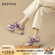 達芙妮厚底老爹鞋女2025新款松糕鞋夏季網(wǎng)面透氣增高百搭休閑運動鞋女鞋