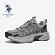 U.S. POLO ASSN.2025秋季透氣網(wǎng)面鞋男士潮流百搭運動鞋戶外防滑舒適休閑鞋老爹鞋