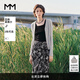 麥檬【涼感亞麻】MM浪漫遠行/輕量透氣吊帶外搭毛衫開(kāi)衫白色春夏 灰色5F4932062 M （100斤-120斤）