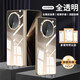 古萌適用榮耀magicv5手機(jī)殼新款HonorMagicv3透明保護(hù)套vs3折疊屏全包防摔高級(jí)感簡(jiǎn)約硬外后殼超薄翻蓋 【旗艦款-透明套曙光金】德國(guó)進(jìn)口材質(zhì)丨升級(jí)防摔邊框 榮耀Magic V5