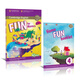 原版進(jìn)口新版fun for starters movers flyers兒童聽(tīng)說(shuō)讀寫(xiě)cambridge english劍橋少兒英語(yǔ)YLE考試教材 Fun For Movers 學(xué)生書(shū)+練習冊