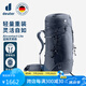 DEUTER 德國藍(lán)精靈 戶外重裝多日徒步登山包 男 曜石黑 50+10L