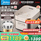 美的（Midea）赤炎臻香高端電飯煲3升/4L電飯鍋家用3-4-5-8人 雙ih立體電磁加熱 鈦金鼎釜WIFI智控多功能電飯煲 3L 【赤炎上下雙IH】赤炎燜香