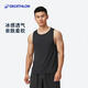 迪卡儂運動(dòng)背心男速干無(wú)袖休閑寬松透氣輕盈汗衫FIC ME4030140時(shí)尚黑M