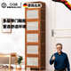 OQB德國入戶省空間防塵多層鞋柜出租屋用家用門口鞋架子簡易收納神器 【長虹透明門】四層43長（健康水性漆） 【加深寬度32cm】