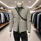 ANDSEEYOU 潮牌男士棉服 2025冬季新款潮流時(shí)尚保暖棉衣外套上衣精品男裝 灰色 L
