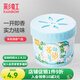 彩虹固體清香劑房間衛(wèi)生間廁所車內(nèi)空氣清新除臭除異味 新舊包裝隨機(jī) 【茉莉清香】1個(gè)裝