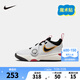 NIKE 耐克兒童籃球運動鞋TEAM HUSTLE D12魔術貼易穿脫男女童實戰(zhàn)球鞋 DV8994-104（HUSTLE D 11） 35 【建議腳長22cm】