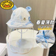 G.DUCKKIDS嬰兒防護(hù)面罩外出0歲小月齡寶寶新生兒童防風(fēng)防飛沫遮陽防曬帽子 小耳朵丨可調(diào)大小+拉鏈可拆+高清 39-43cm(建議0-10個(gè)月) x 參考年