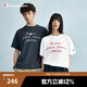 Champion【王俊凱同款】冠軍短袖男2025夏季新款美式t恤女純棉潮復(fù)古 藏青色 L