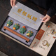 歐柏歷國潮故宮文創(chuàng)前程似錦桌面擺件創(chuàng)意個性送同事朋友祝福伴手禮品 彩金【前程似錦】一套+實木底座+禮盒