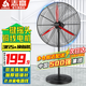 志高（CHIGO）工業(yè)風(fēng)扇落地扇大風(fēng)力強(qiáng)力牛角扇大功率商用吹除甲醛工廠車間立式搖頭落地風(fēng)扇 750mm(鋁鎂葉)銅線 升級一鍵搖頭