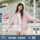 森馬（Semir）迪士尼外套女中長款連帽寬松針織衛(wèi)衣2025春休閑夾克109125108001