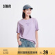 森馬大力水手聯(lián)名短袖T恤女圖案夏季寬松做舊復(fù)古風(fēng)101324100062