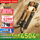 西屋（Westinghouse）S212按摩墊全身躺墊床上家用按摩床腰部背部腳底足底按摩床墊按摩儀按摩器送禮七夕情人節(jié)禮物 S212-諾曼底灰【雙機(jī)芯物理+空氣波氣囊按摩】 【旗艦升級+雙機(jī)芯按摩+運(yùn)