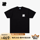 UNDEFEATED五條杠官方夏季新品美式潮流LOGO拳套短袖T恤 黑色 XL