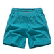 耐佐冰絲運動(dòng)短褲男夏季跑步田徑健身可放手機馬拉松透氣速干四分褲 湖藍 L