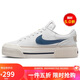 耐克NIKE休閑鞋女板鞋緩震COURT LEGACY運(yùn)動鞋DM7590-104白藍(lán)37.5