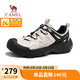 駱駝（CAMEL）王俊凱同款云山2戶(hù)外休閑徒步鞋情侶七夕 G15AX48081 米白/黑 40
