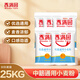 【囤貨5連包】香滿(mǎn)園 中筋面粉 優(yōu)選通用小麥粉 10斤*5袋  50斤