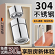 麥酷（Maiku）【德國(guó)】水龍頭延伸器304不銹鋼廚房專(zhuān)用防濺水神器萬(wàn)向花灑噴頭 銀色-304兩檔防濺【送安裝配件】