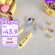 樂扣樂扣（LOCK&LOCK）兒童叉勺套裝進口不銹鋼小學(xué)生餐具 男寶女寶通用 叉勺2件套組合