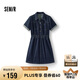 森馬（Semir）森柔牛仔|商場同款牛仔連衣裙女工裝風2025夏季短裙103325114009