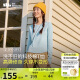 蕉下（beneunder）長袖T恤CT13724短款上衣顯瘦內搭打底衫女清淺藍L