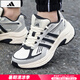 阿迪達斯 （adidas）元禧男鞋 25夏季新款運動老爹鞋低幫防滑耐磨透氣休閑鞋跑步鞋 JQ0255/元禧鞋/白/黑/主推 42