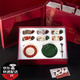SUCCOHOMEWAREvintage中世紀(jì)復(fù)古風(fēng)陶瓷咖啡杯 家用文藝中古風(fēng)咖啡杯碟勺整套裝 A款6杯碟勺(高定禮盒禮袋)次日達(dá)