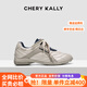 CHERY KALLY潮牌復(fù)古德訓(xùn)鞋女2025年新款春季百搭休閑鞋高級(jí)潮流板鞋女 杏子灰 37 (235mm)