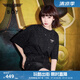 BOY LONDON【滿天星】春夏男女同款短袖漸變燙鉆印花時(shí)尚T恤N01107 黑色 M