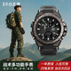 正港（ZGO）電子手表男士戶外防水青少年學(xué)生電子表當(dāng)兵入伍專用軍人手表 801
