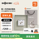 韶音（SHOKZ）【定制禮盒】OpenDots ONE動鈦圈開放式藍(lán)牙耳機(jī)耳夾式耳機(jī)藍(lán)牙跑步運(yùn)動無線E310禮物 星際白