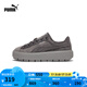 彪馬（PUMA）【厚底鞋】女經(jīng)典復古增高休閑鞋松糕鞋 PLATFORM 372613 石灰色-水泥灰-03 36