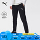 彪馬（PUMA）吸濕速干運(yùn)動(dòng)針織長(zhǎng)褲衛(wèi)褲男2025年新款修身休閑褲681189 黑色-01 L (180/78A)