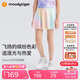 moodytiger【仙女家族】女童短裙柔軟親膚夏季兒童裙子防走光印花運(yùn)動(dòng)半身裙