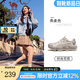 駱駝（CAMEL）【花生鞋】戶外休閑鞋2025春季新款透氣網(wǎng)面放風情侶時尚運動鞋女 G25S171012B 燕麥色 女款 37