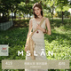 MSLAN秀場同款/淡月朦朧 流蘇小白裙 法式氣質(zhì)輕盈織女風(fēng)背心裙 米白 S