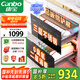 康寶（Canbo）不銹鋼 消毒柜 嵌入式 家用 大容量紫外線 消毒碗柜 二星高溫廚房碗筷餐具巨量大升數(shù)XDZ100-EN301