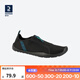 迪卡儂（DECATHLON）涉水鞋男溯溪鞋戶外透氣速干防滑釣魚鞋涉水沙灘涼鞋SUBEA 成人-黑色 42/43