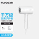 飛科（FLYCO） 電吹風(fēng)機便攜家用宿舍學(xué)生大功率吹風(fēng)筒速干可折疊送女友 【1800W速干】負離子FH6276-奶白色