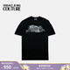 VERSACE JEANS COUTURE/【季末優(yōu)惠】男士Zebra寬松版T恤 E899 L