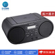 索尼（SONY）【日本直郵】CD收音機(jī) fm調(diào)頻收音機(jī) CD機(jī)老人聽歌機(jī)進(jìn)口【需變壓器】 ZS-S40【黑色】 【需2號(hào)電池6節(jié)/插電需使用變壓器】