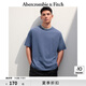 ABERCROMBIE & FITCH【重磅圓領(lǐng)】男裝25夏季新款經(jīng)典小麋鹿美式短袖T恤KI124-5181 復(fù)古藍(lán) S (175/92A)